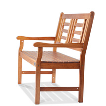 VEVOR Outdoor Bench, 48 inches Wood Garden Bench, 700 lbs Load Capacity ... - $2,170.18 MXN