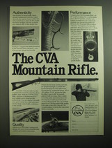 1978 Connecticut Valley Arms CVA Mountain Rifle Ad - Authenticity Performance - £14.50 GBP