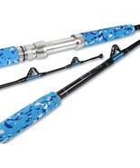 Trolling Rod Saltwater Offshore Heavy Big Game Fishing Pole Straight Ben... - £104.54 GBP+