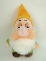 Vintage Disney&#39;s Snow White and The Seven Dwarves Plush Sleepy - Disneyland - £11.33 GBP