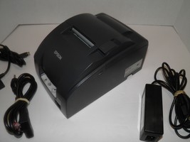 EPSON TM-U220B (663) M188B Kitchen/Bar POS Receipt Printer Ethernet w AC Adapter - £149.50 GBP