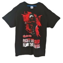 The Walking Dead Michonne Fight The Dead Fear The Living Black Medium T-... - £17.62 GBP