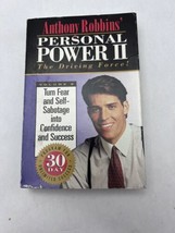 Anthony Robbins Personal Power II Vol 8 Fear Self Sabotage Audio Cassette Tapes - £4.60 GBP