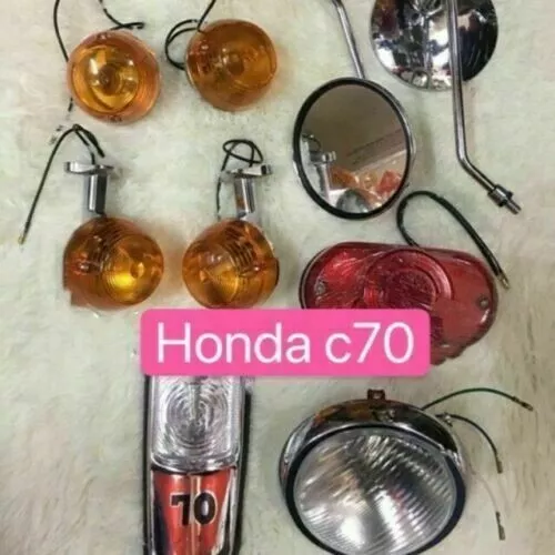 Passport replacement Headlamp Headlight 6 IN 1 HONDA C70 C50 C65 C90 DHL... - £135.96 GBP