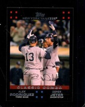 2007 Topps #657 Alex RODRIGUEZ/DEREK Jeter Nmmt Yankees Cc - £4.23 GBP