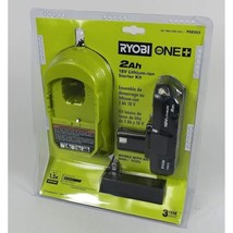 Ryobi One+ 18v Lithium Ion 2.0ah Battery and Charger Kit, Extreme Weathe... - $84.99