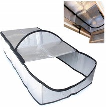 Attic Stairway Cover Attic Stairs Insulation Tent Double-sided Aluminum Foi - £43.89 GBP