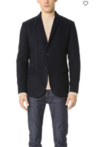 Theory Tobius Reish Cashmere Slim Fit Sport Coat Black Eclipse G0978103 Size 36 - £200.31 GBP