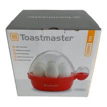 Toastmaster Egg Cooker + Poaching Tray Cooks 7 Eggs 3 Doneness Levels Auto Off - £8.93 GBP