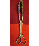 Vintage Silver Plated Salad Tongs Spoon 10&quot; International Silver Co. - $269.27 MXN