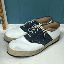 Vtg Faconnable Sport Oxford shoes Made in England men’s size 45 11.5 - £40.88 GBP