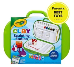 Crayola Clay Sculpting Station Art Set For Kids - £64.02 GBP