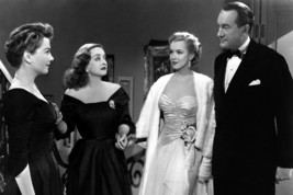 Marilyn Monroe, Bette Davis, Anne Baxter and George Sanders in All About... - $23.99