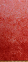 Batik Coral Orange Ombre Gradations Hand Painted Cotton Fabric Print BTY D307.05 - £9.53 GBP