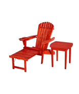 W Unlimited Oceanic Collection Outdoor Bistro Adirondack Chaise Lounge F... - $4,497.06 MXN