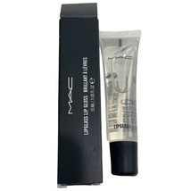 MAC Cosmetics Lipglass Lip Gloss Clear Full Size M.A.C. 0.5oz 15mL - $14.00