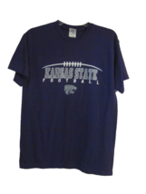 Kansas State Wildcats Football Men&#39;s Medium Purple Football T Shirts - £5.58 GBP