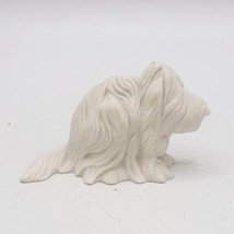 Dog Figurine Porcelain Bisque Little Gallery Hallmark made in Japan - $10.39