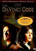 Da Vinci Code Audrey Tautou Tom Hanks Slip Cover Dvd 2 Disc Rare - £8.00 GBP