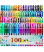 Glitter Gel Pens, A 100-Color Set Of Glitter Pens For Making, And Drawing. - £30.28 GBP