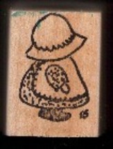 Sun Bonnet Sue Rubber Stamp sunbonnet Small - £6.24 GBP