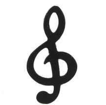 Confetti Music Clef Note Black - As low as $1.81 per 1/2 oz. FREE SHIP - £3.17 GBP+
