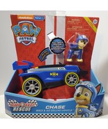 Paw Patrol Ready Race Rescue - Chase Race &amp; Go Deluxe Vehicle New Car Pu... - £13.75 GBP