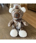 Coach Bear Bag Charm In Signature Canvas Keychain Collectible Limited Ed... - £95.40 GBP