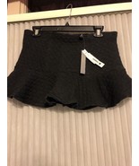 AQUA Black Skirt Womens Size S 100% Polyester Ships N 24h - $33.92 CAD
