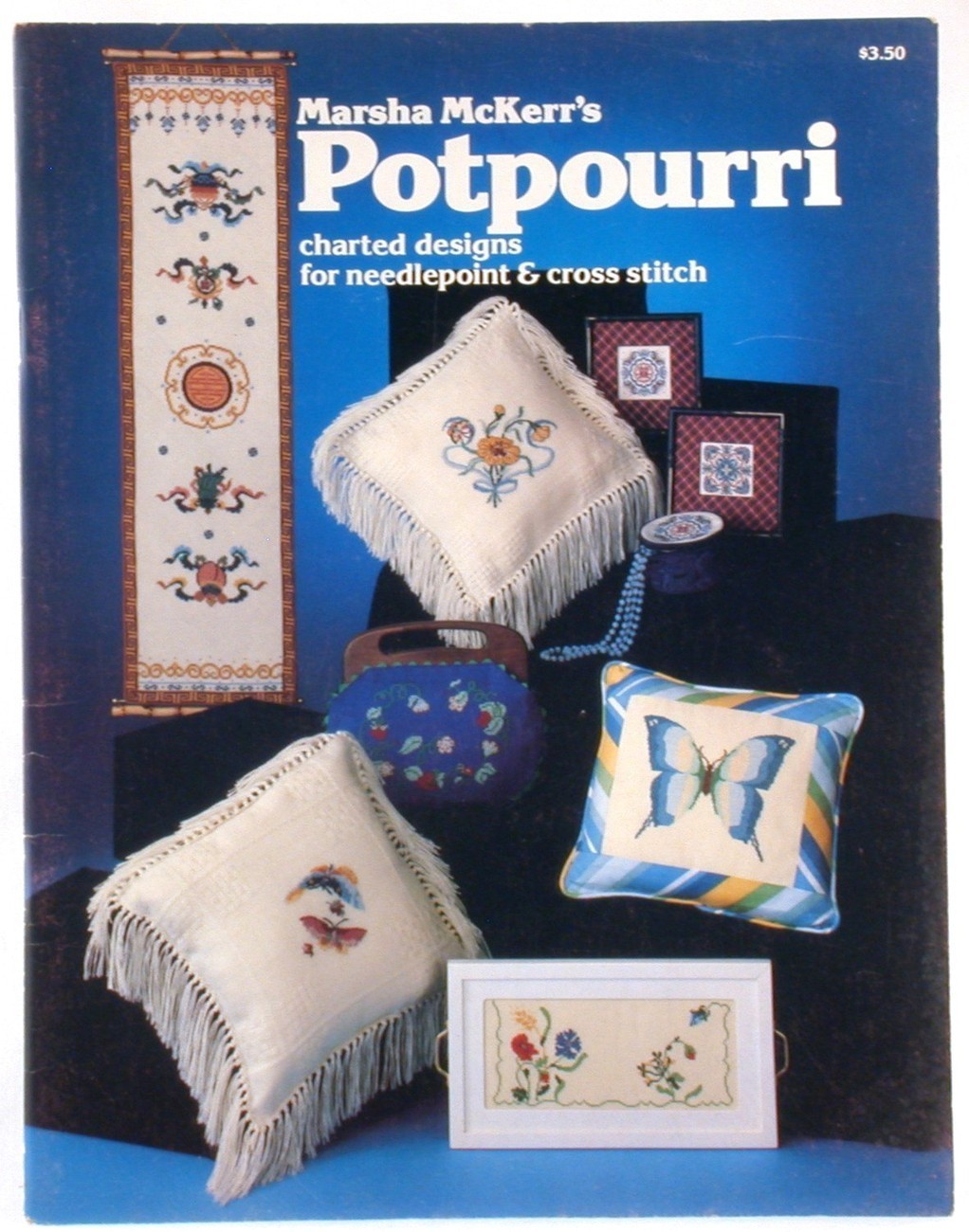Needlepoint Cross Stitch Patterns Potpourri Oriental Themes Projects - $4.99