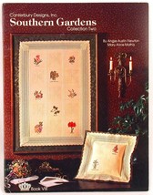 Southern Gardens Cross Stitch Patterns Canterbury Designs Angie Newton Floral - $5.00