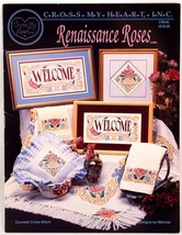 Renaissance Roses 6 Cross Stitch Patterns CSB-65 Shawl Design Cross My H... - £2.40 GBP