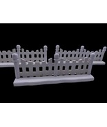 Its a Wonderful Life Village Pieces Fence Lot 3 Pieces Picket Fencing Ra... - €31,79 EUR