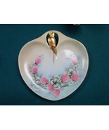 RS Prussia Tillowitz Silesia 6 1/2  HEART SHAPED GOLDEN BIRD CABINET VAN... - €97,09 EUR