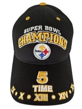 Pittsburgh Steelers 5X Time Winning Super Bowl Champions Cap Hat Sports NFL AFC - £22.41 GBP