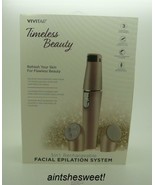 VIVITAR 3 in 1 Rechargeable Facial Epilation System NIB Timeless Beauty - £36.20 GBP