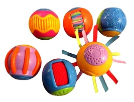 Fisher-Price Roll-a-Rounds: Touch &#39;N Tickle Rounds Tactile Sensory Balls - £15.87 GBP