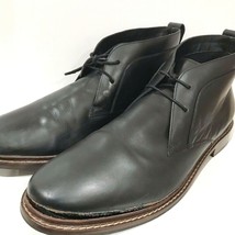 Cole Haan Graydon Chukka Boots Casual Dress Men&#39;s Black 10 - $60.41