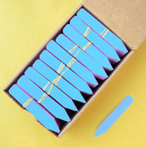 Blue Plastic Plant Stakes  Labels  Nursery Tags - Made in USA - 4" X 5/8" - £6.95 GBP+