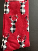 Men&#39;s Socks Deer with Antlers Buffalo Checkers Size 6-12 Christmas - $218.39 MXN