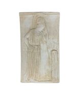 Bas Relief Wall Plaque: The Thoughtful Athena (Mourning) - 50cm/19.68in - $2,927.07 MXN