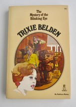 Trixie Belden #12 Mystery Of The Blinking Eye ~ Kathryn Kenny 1st PB Book - £7.64 GBP