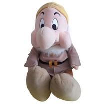 Disney Store Sneezy Dwarf Plush Large 24&quot; Snow White And Seven Dwarfs St... - £16.48 GBP