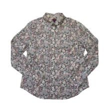 NWT J.Crew Slim Perfect Shirt in White Garden Liberty® Floral Button Down Top 10 - £64.14 GBP