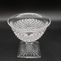 EAPG Westmoreland English Hobnail Low Sherbet Dish 3.5&quot; Vintage - $9.89