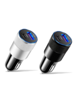 [2-pack]15W USB 3.1A Car Charger Type C Fast Charging, PD Phone Charger ... - $9.99