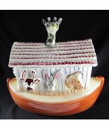 1940's Sierra Vista Starnes Noah's Ark Cookie Jar USA Rare - $145.72