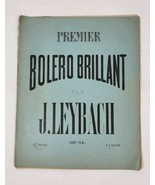 Bolero Brillant J. Leybach Sheet Music - $1,762.21 MXN