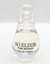 SO ELIXIR by YVES ROCHER ✿ Mini Eau Toilette Miniature Perfume (5ml = 0.... - £11.62 GBP
