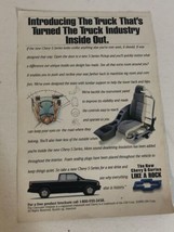 1993 Chevy S Series Truck Vintage Print Ad Advertisement pa16 - £6.65 GBP